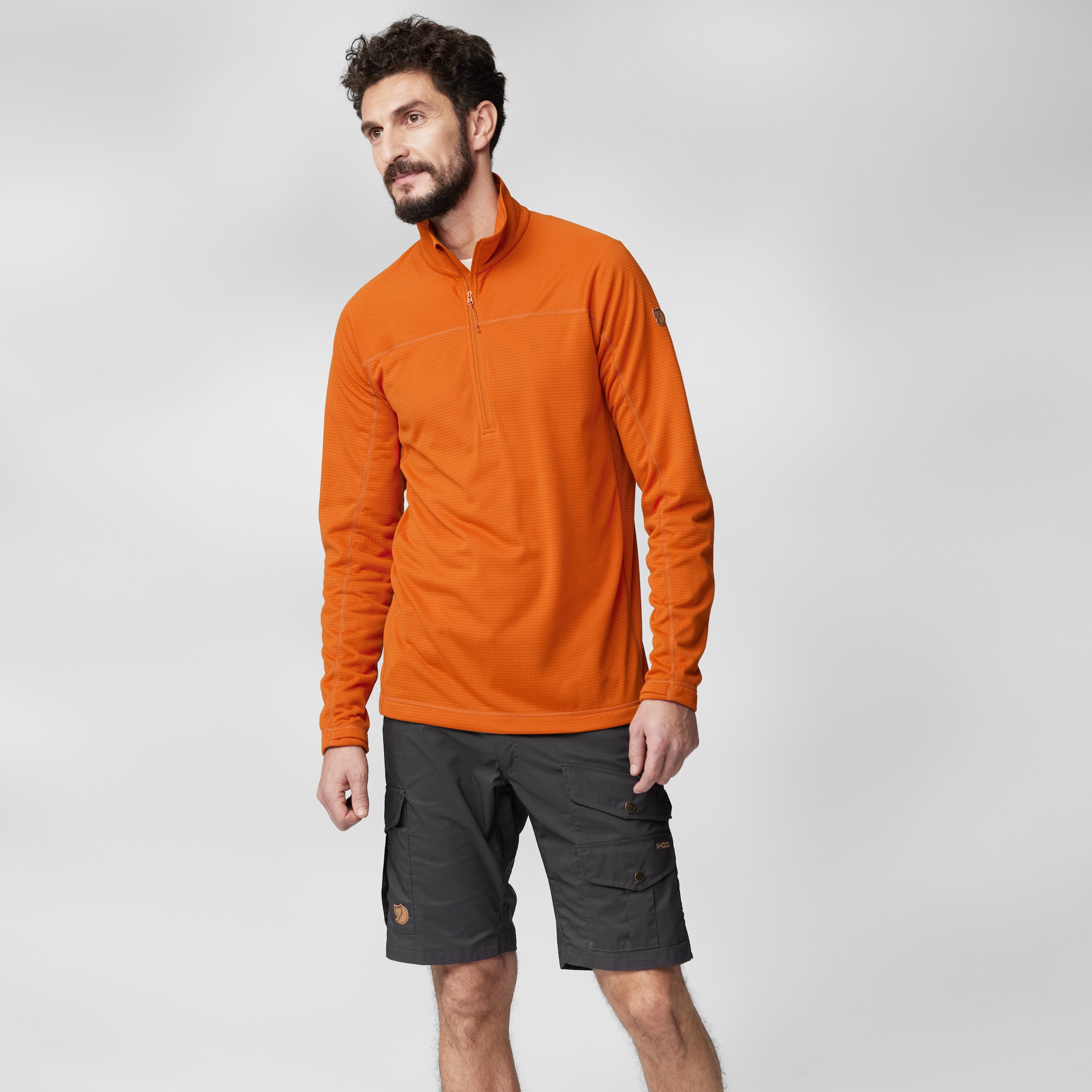 Fjällräven Abisko Lite Fleece Half Zip Herre - Image 3