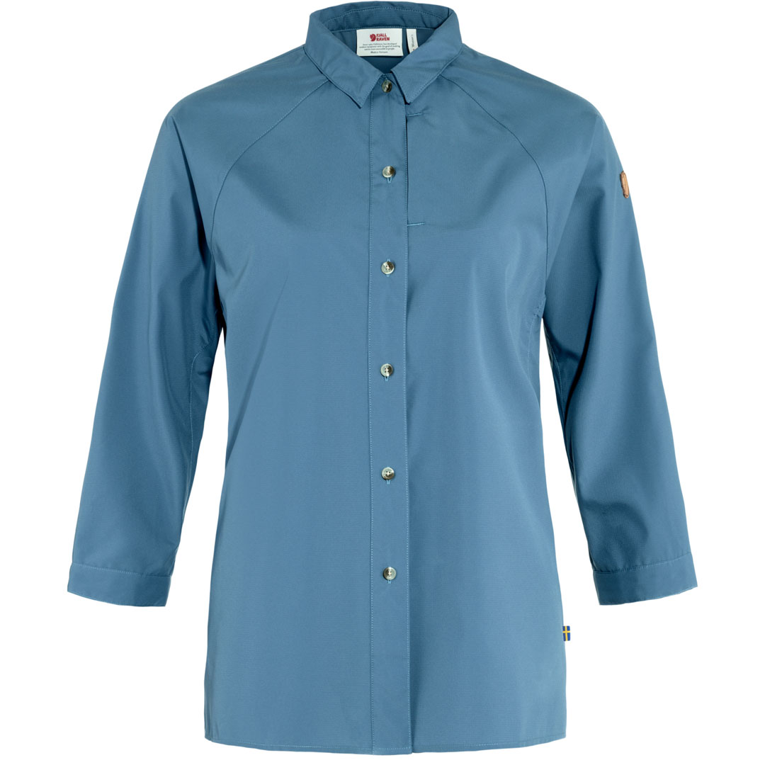 fjellreven abisko hike shirt dame - dawn blue