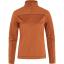 fjellreven abisko lite fleece half zip dame - terracotta brown
