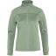 fjellreven abisko lite fleece half zip dame - misty green
