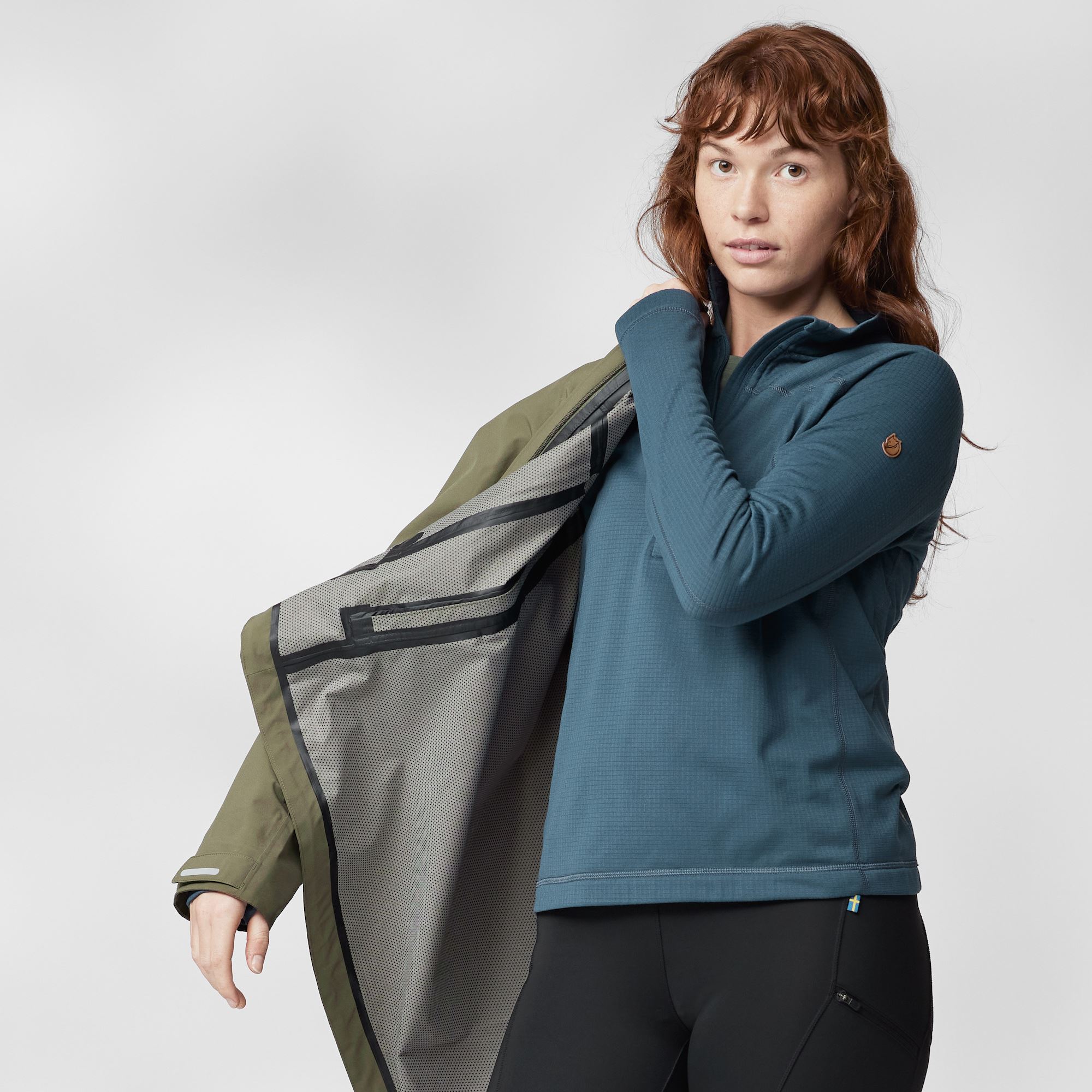 Fjällräven Abisko Lite Fleece Half Zip Dame - Image 5