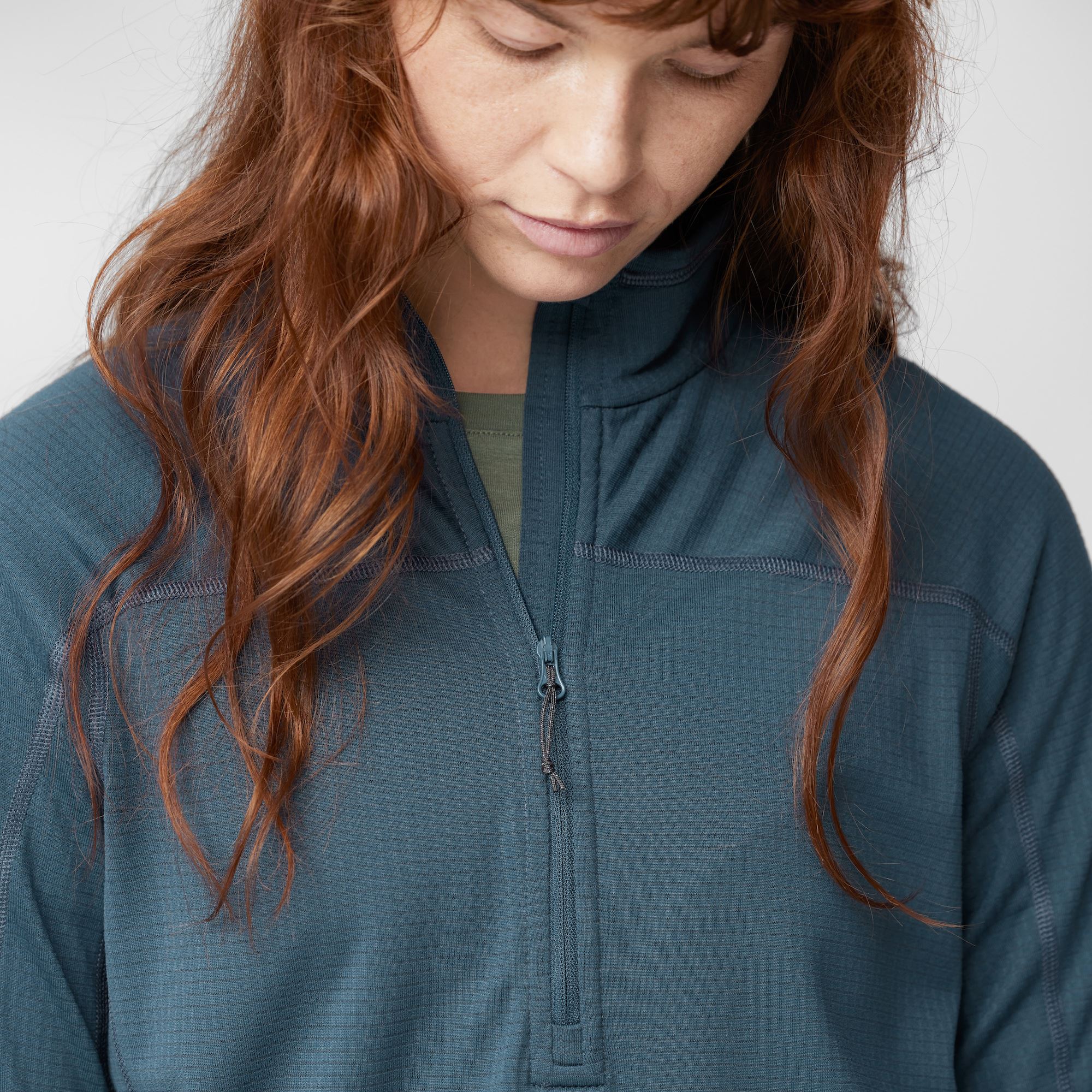 Fjällräven Abisko Lite Fleece Half Zip Dame - Image 4