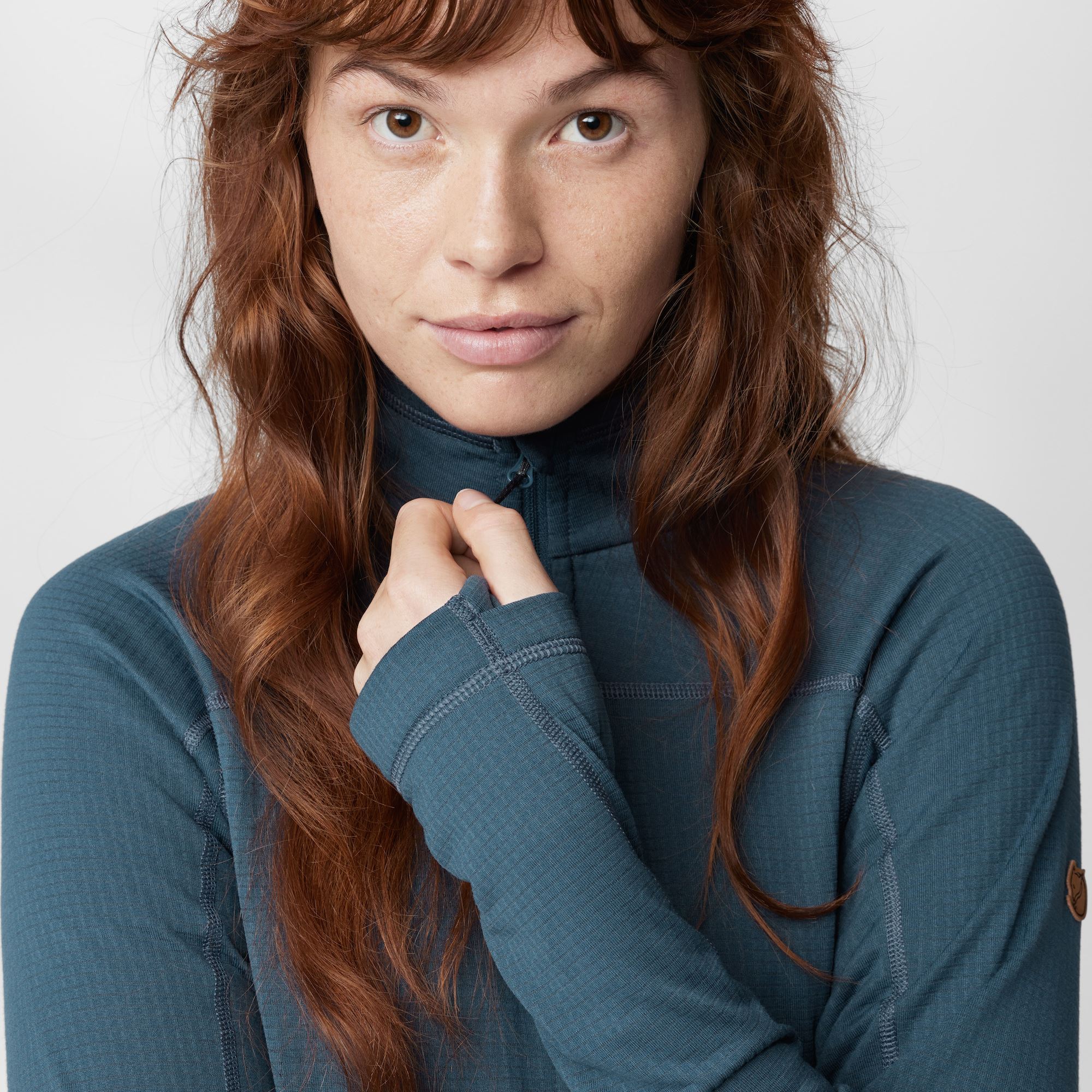 Fjällräven Abisko Lite Fleece Half Zip Dame - Image 3