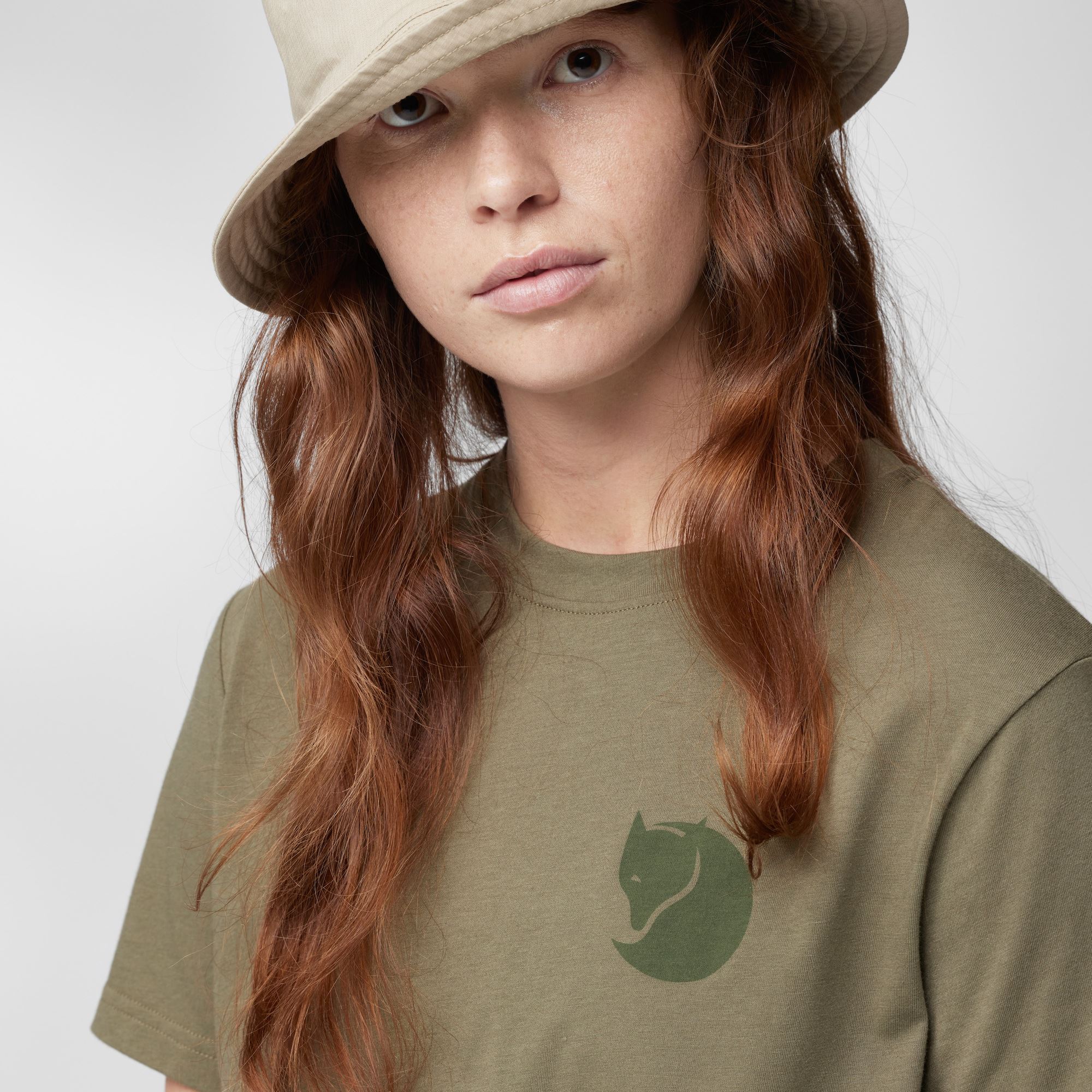 Foxy boxy logo tee Fjellreven