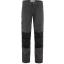 fjellreven greenland trail trousers herre - dark grey - black