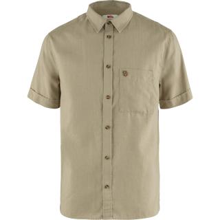 fjellreven Övik travel shirt ss herre - sand stone
