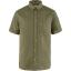 fjellreven Övik travel shirt ss herre - green