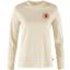 fjellreven 1960 logo t-shirt ls dame - chalk white