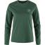 fjellreven 1960 logo t-shirt ls dame - deep patina