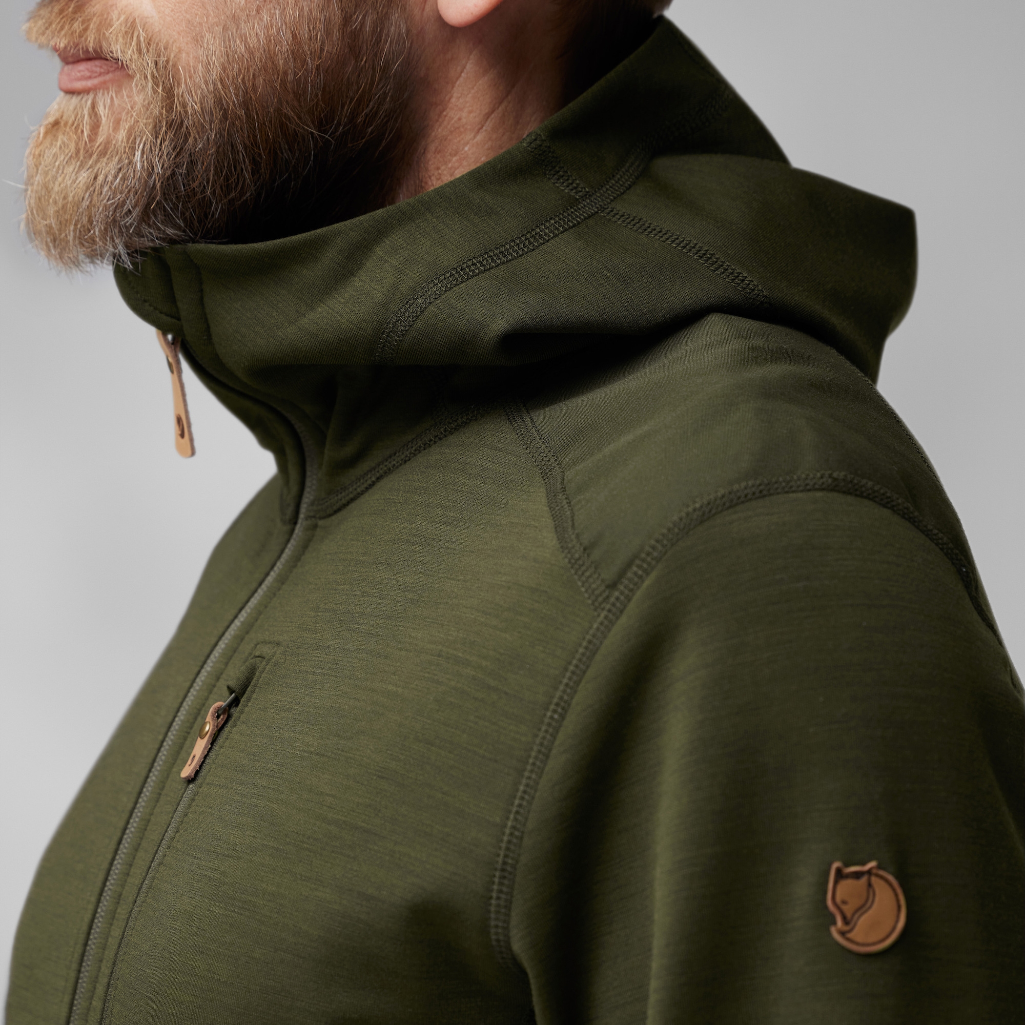 Fjällräven Keb Fleece Hoodie Herre - Image 6