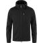 fjellreven keb fleece hoodie herre - black