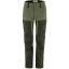 fjellreven keb trousers curved dame - deep forest - laurel green
