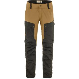fjellreven keb trousers herre - dark grey - buckwheat brown
