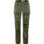 fjellreven keb trousers curved dame - green camo - laurel green