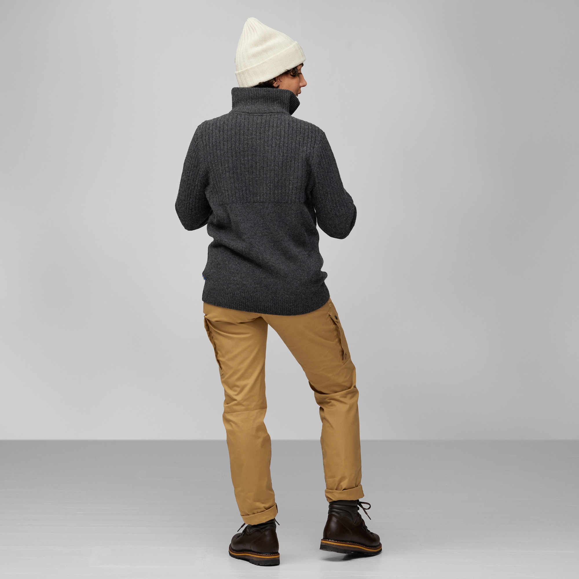 Fjällräven Övik Half Zip Knit Dame - Image 3