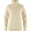 fjellreven Övik half zip knit dame - chalk white