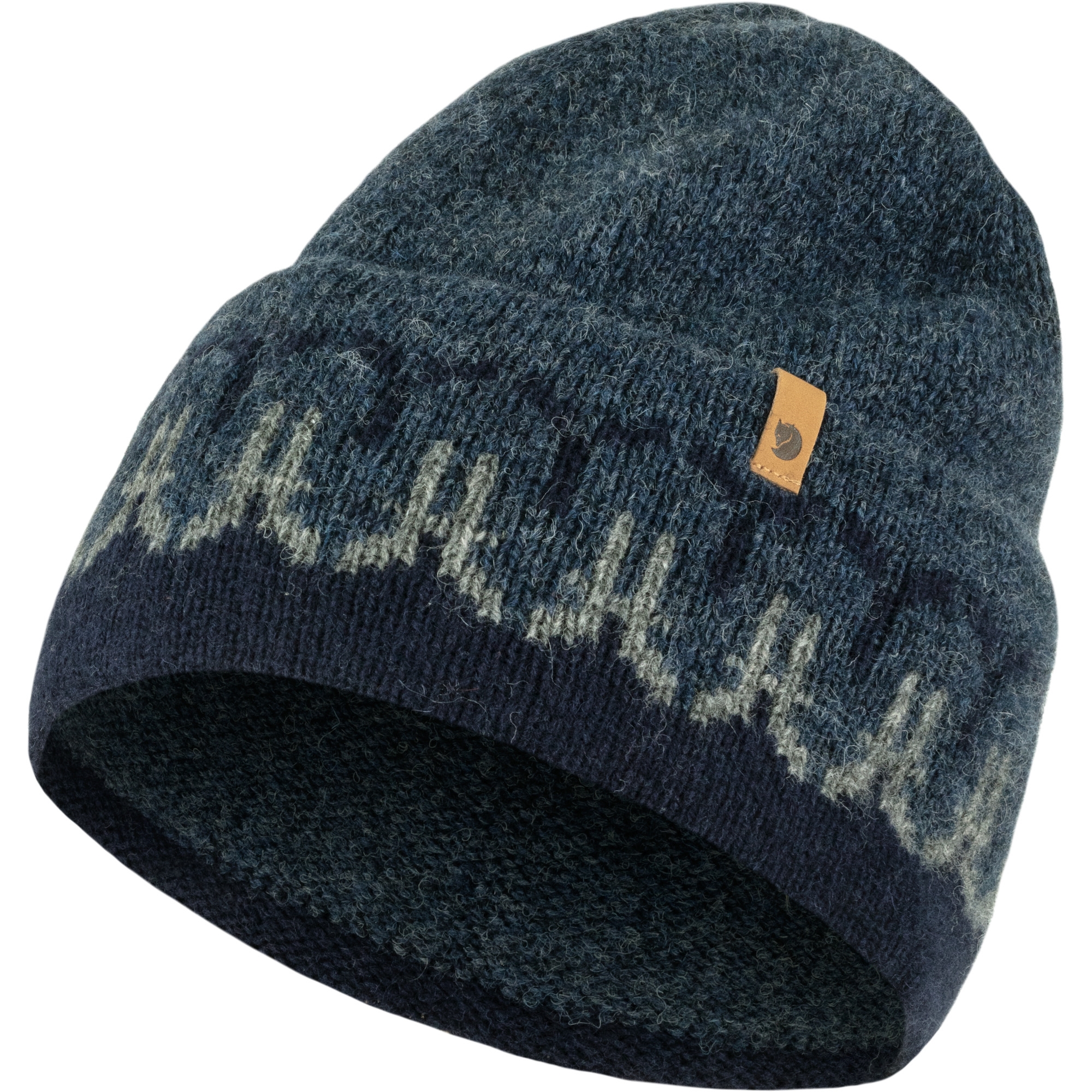 fjellreven Övik path knit beanie - dark navy - navy