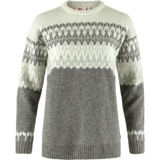 fjellreven Övik path knit dame - grey - chalk white