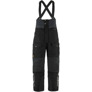 fjellreven polar bib trousers herre - black