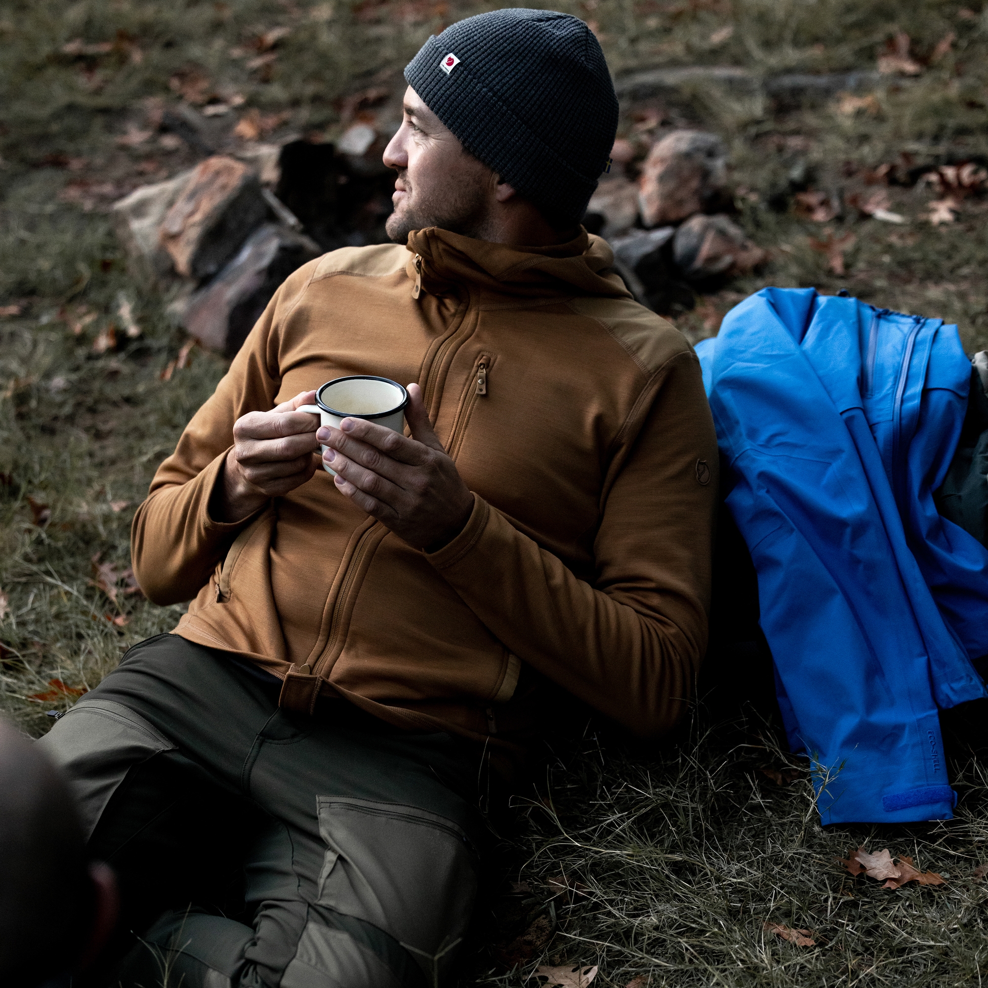 Fjällräven Keb Fleece Hoodie Herre - Image 9