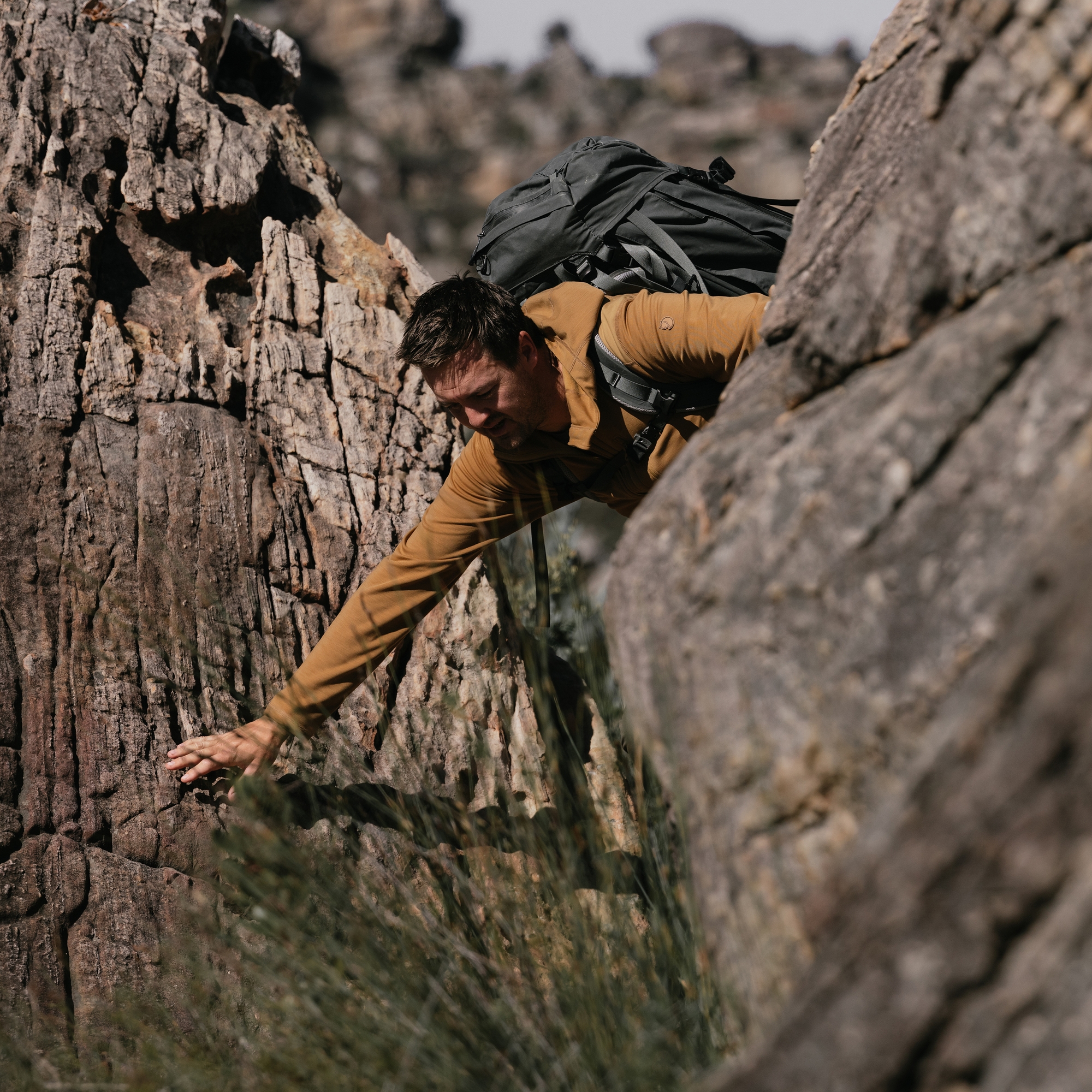 FJÄLLRÄVEN KEB FLEECE HOODIE M