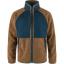 fjellreven vardag pile jacket herre - chestnut - navy