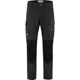 fjellreven vidda pro trousers herre - dark grey - black