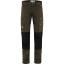 fjellreven vidda pro trousers herre - dark olive - black