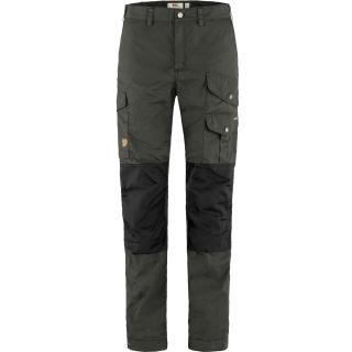 fjellreven vidda pro trousers dame - dark grey - black