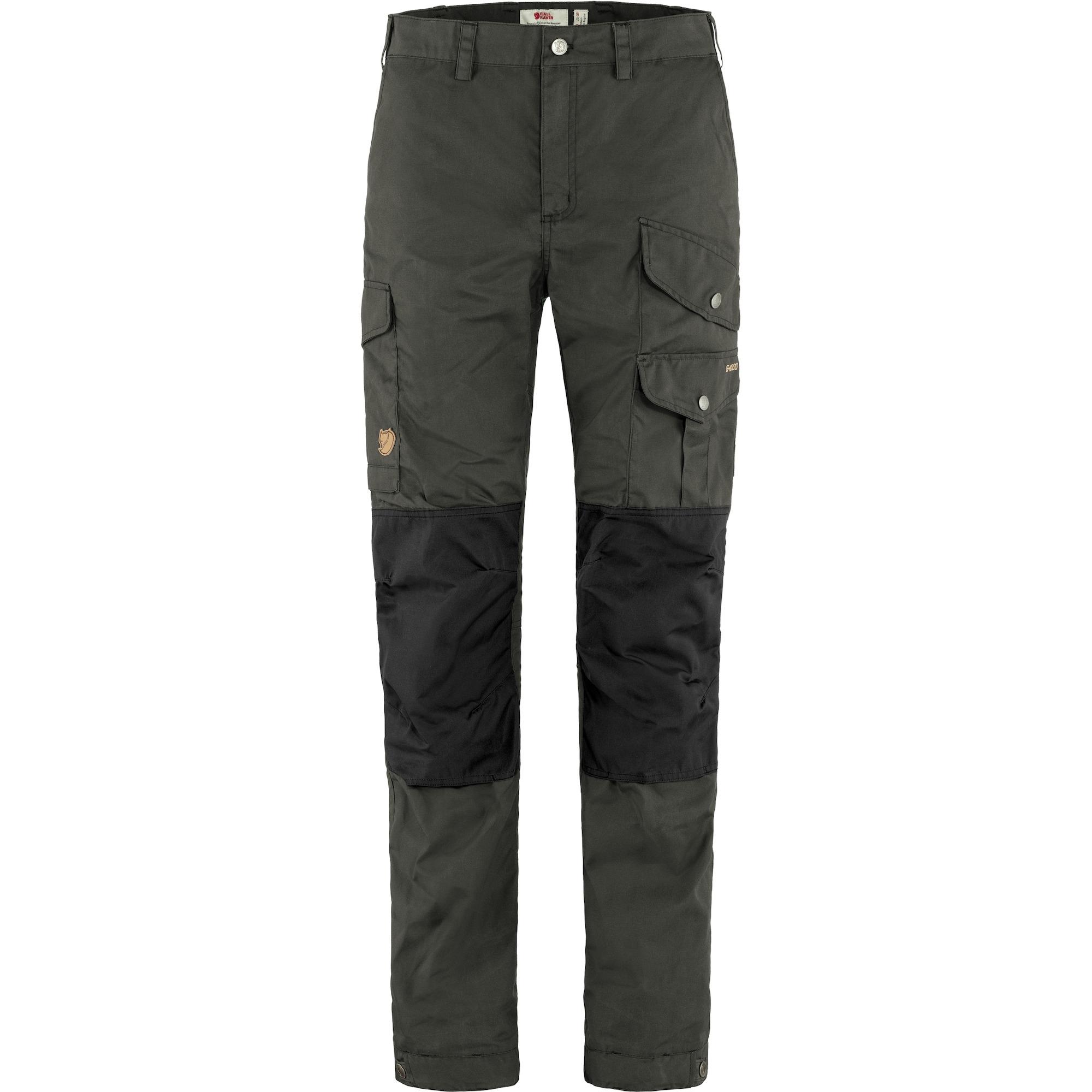 fjellreven vidda pro trousers dame - dark grey - black