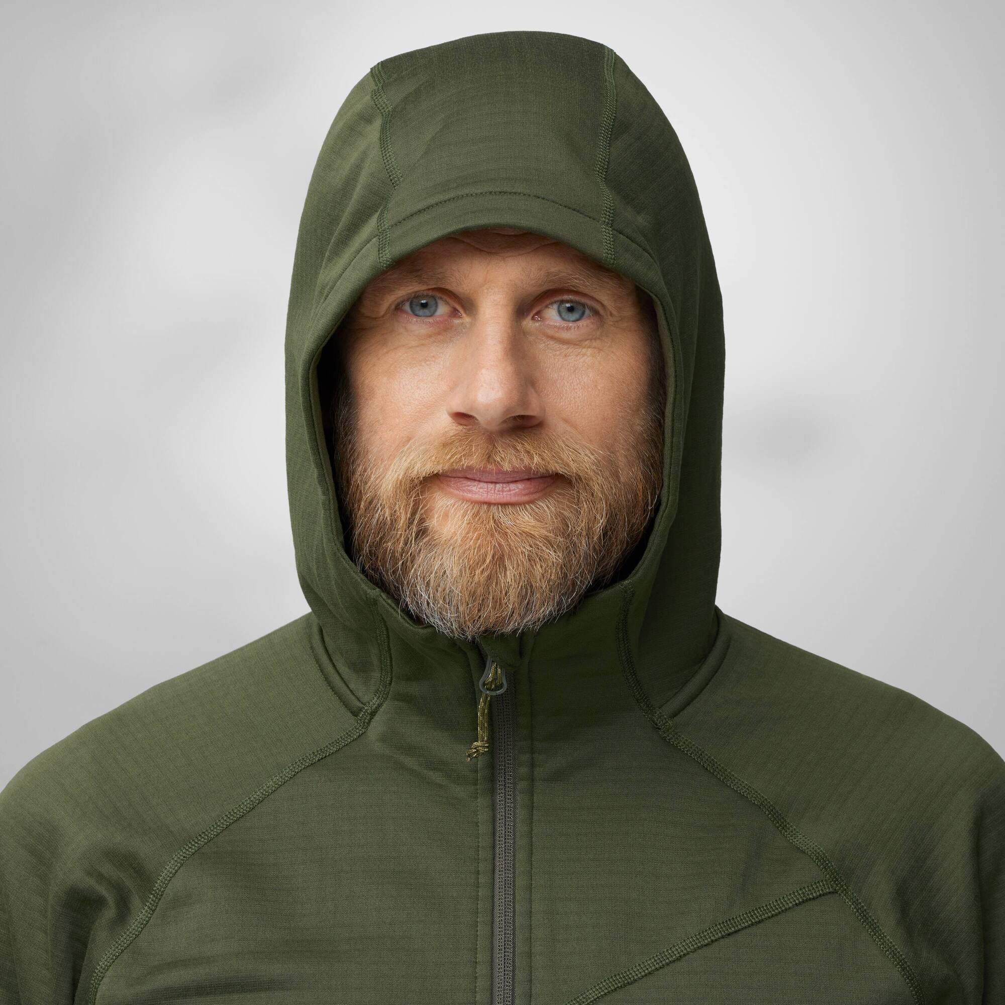Fjällräven Abisko Grid Fleece Hoodie Herre - Image 6