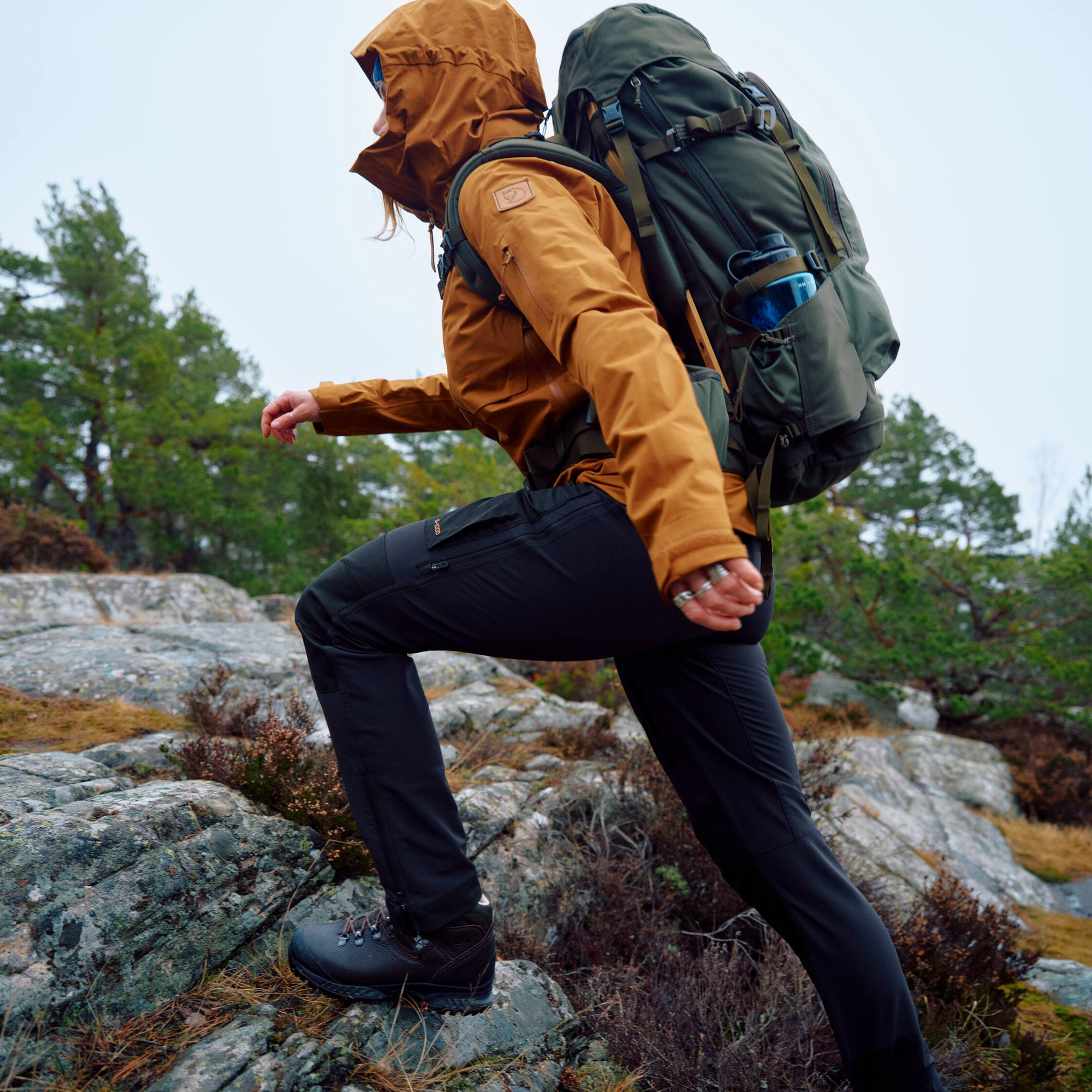 Fjällräven Keb Agile Winter Bukse Dame - Image 11