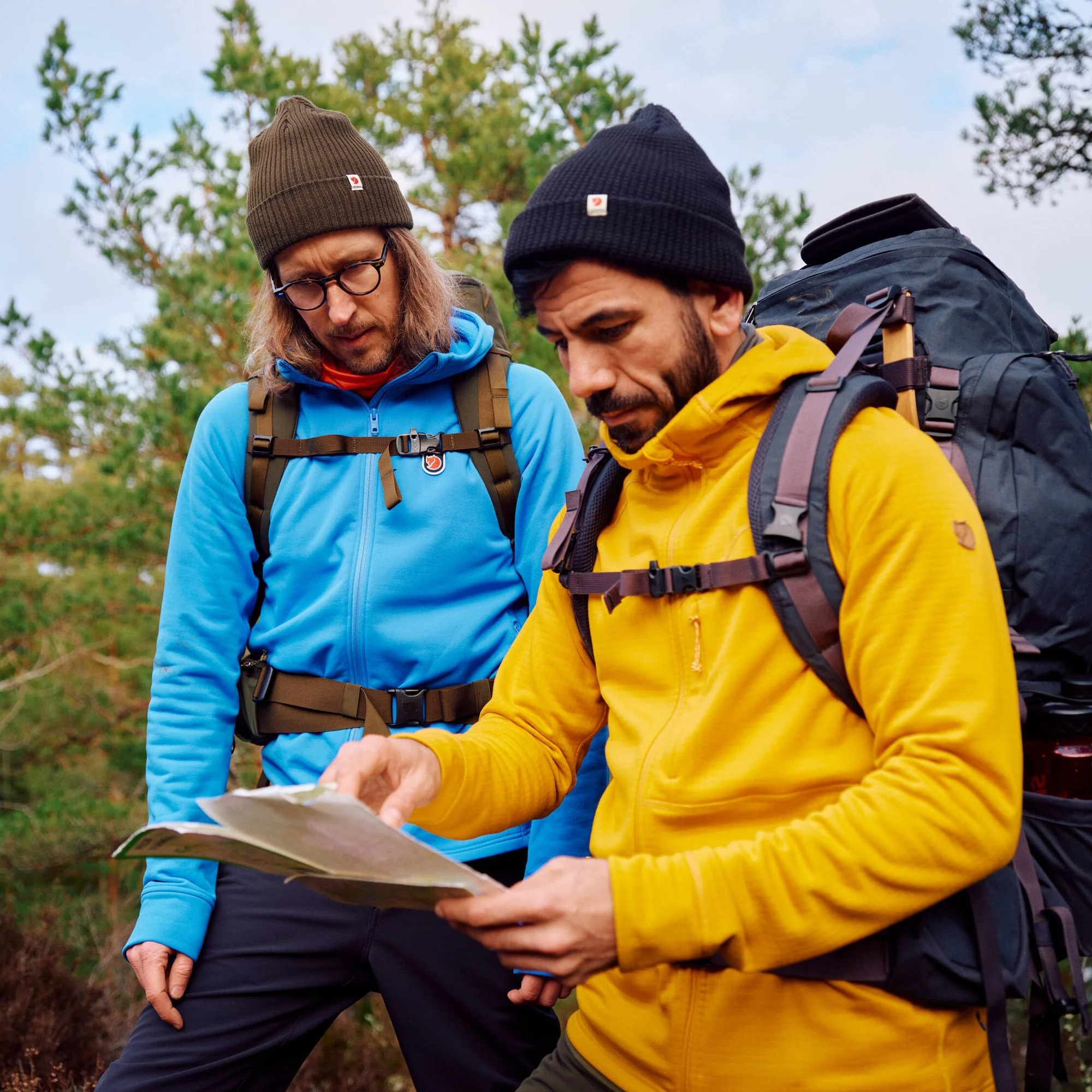 Fjällräven Abisko Grid Fleece Hoodie Herre - Image 13