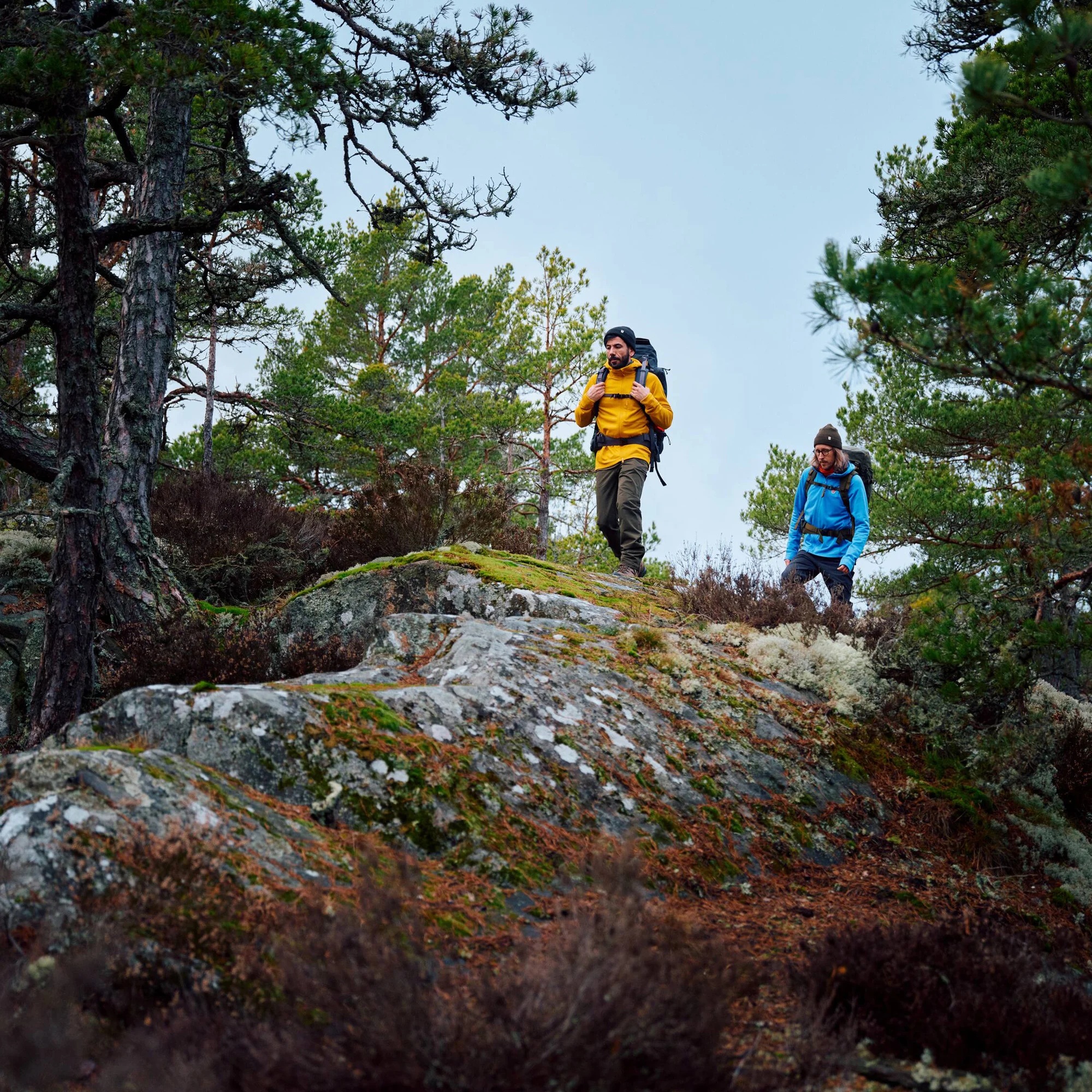 Fjällräven Abisko Grid Fleece Hoodie Herre - Image 12