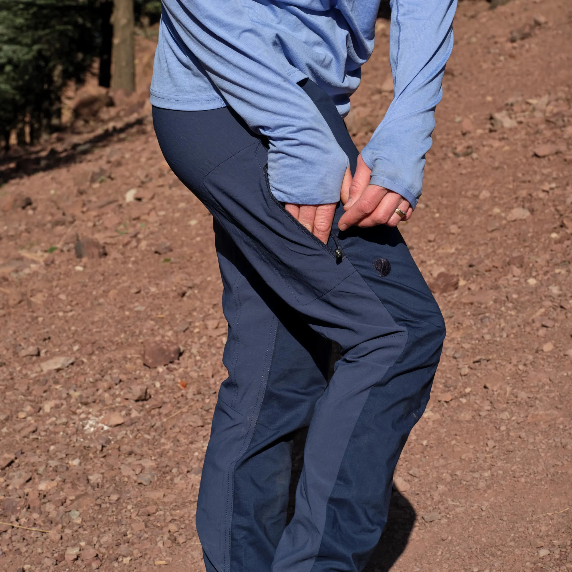 Fjällräven Hoja Hybrid Bukse Dame - Image 7