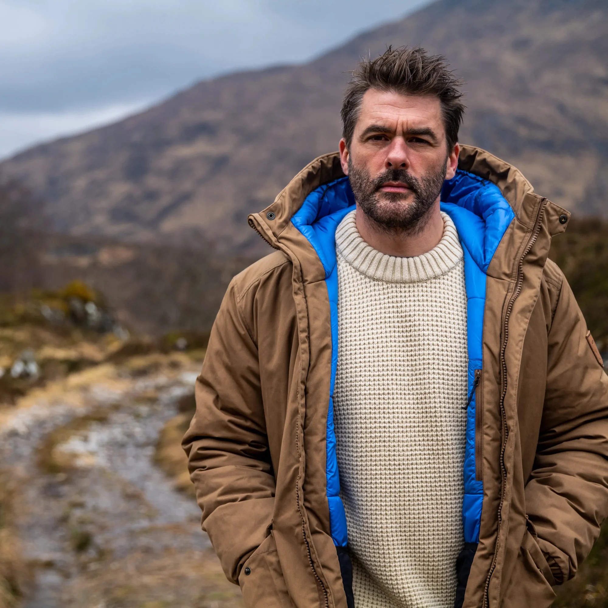 Fjällräven Övik Waffle Knit Herre - Image 6