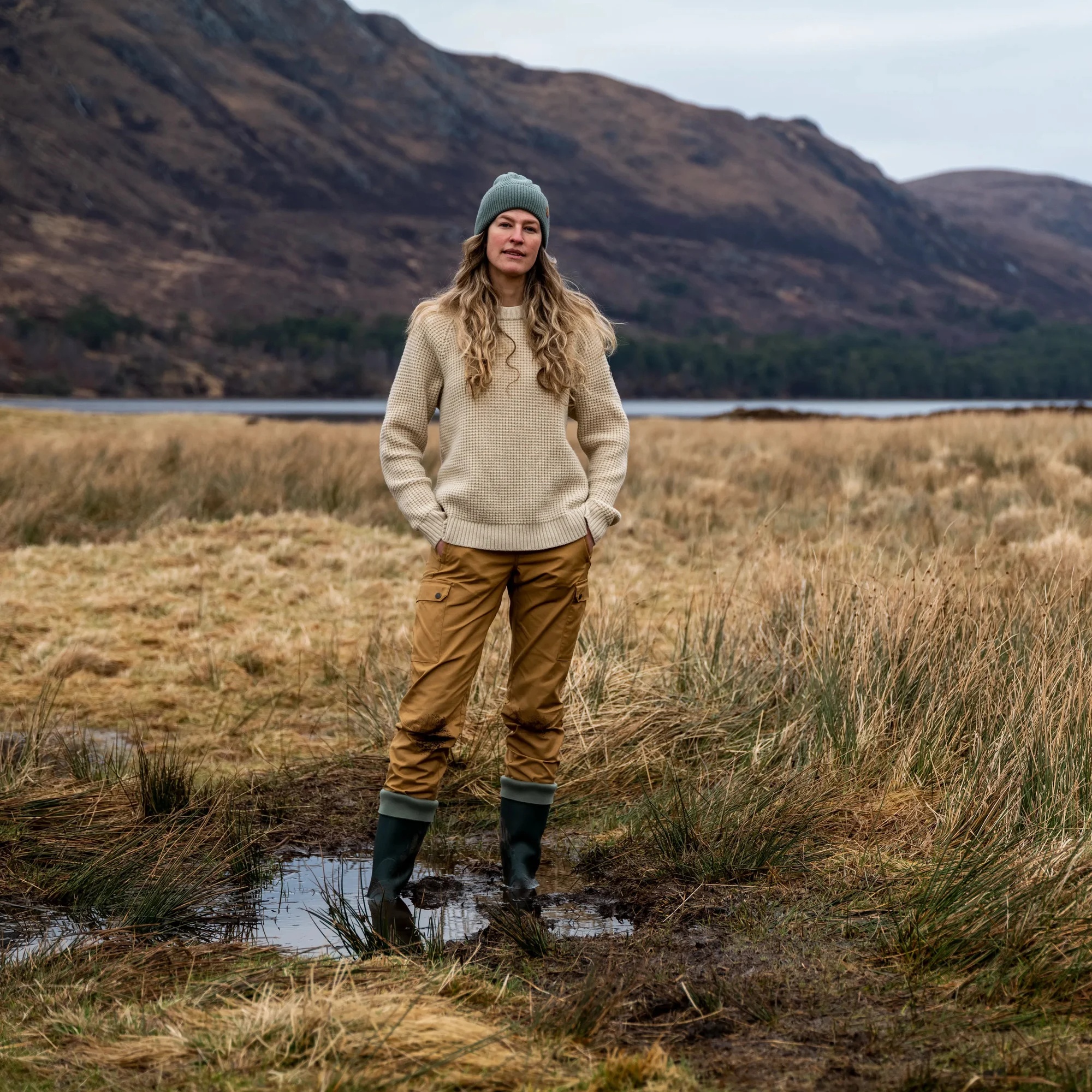 Fjällräven Övik Waffle Knit Dame - Image 9