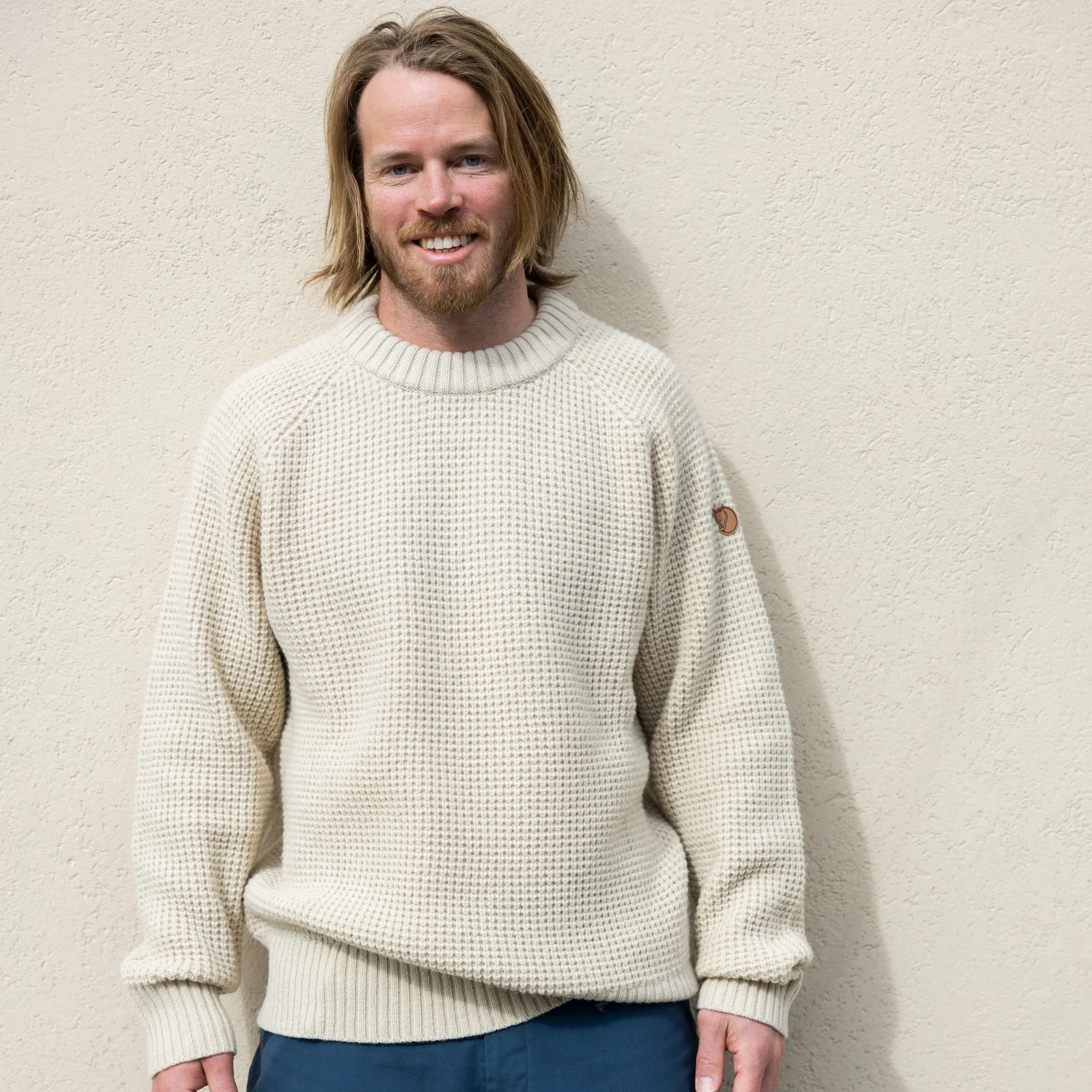 Fjällräven Övik Waffle Knit Herre - Image 8