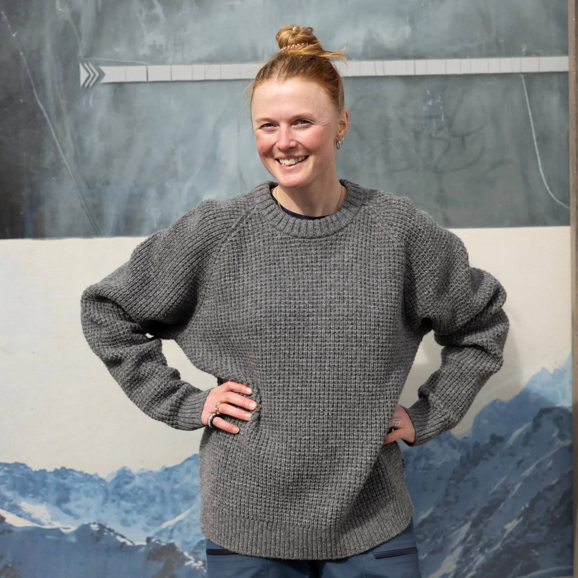 Fjällräven Övik Waffle Knit Dame - Image 7