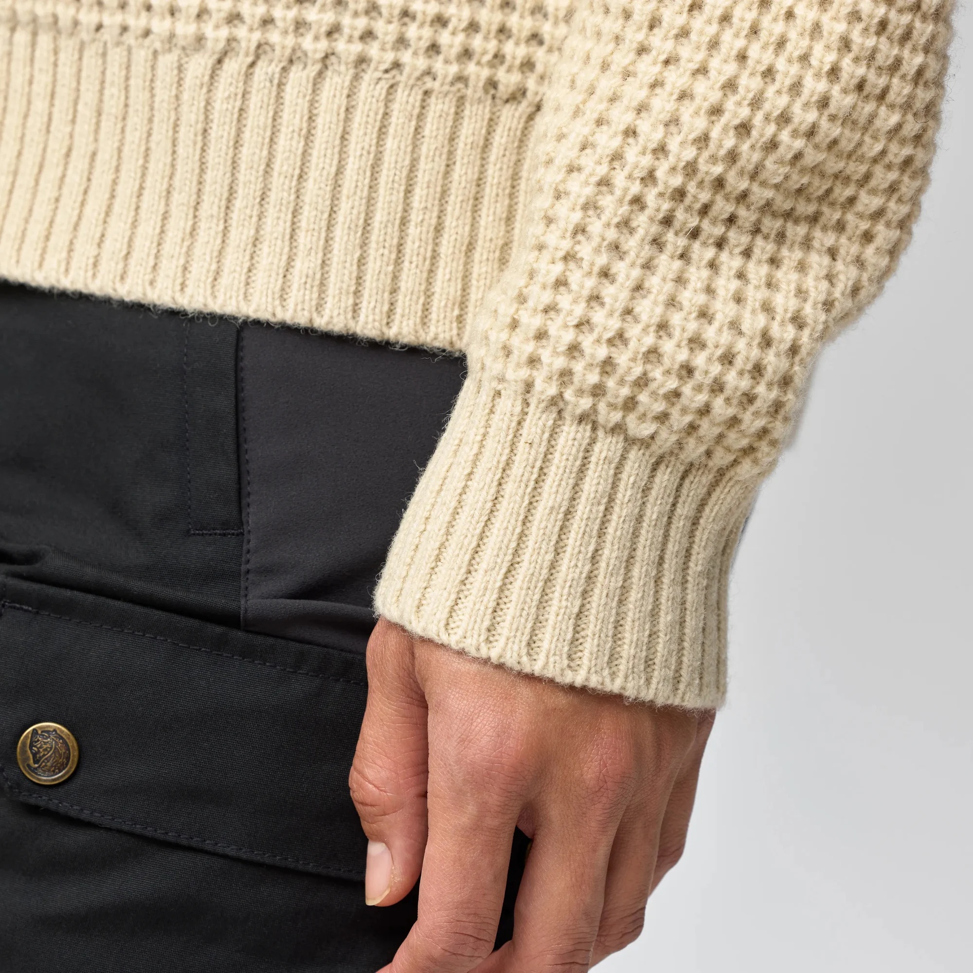 Fjällräven Övik Waffle Knit Dame - Image 6
